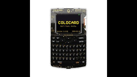 COLDCARD Q- Order yours today