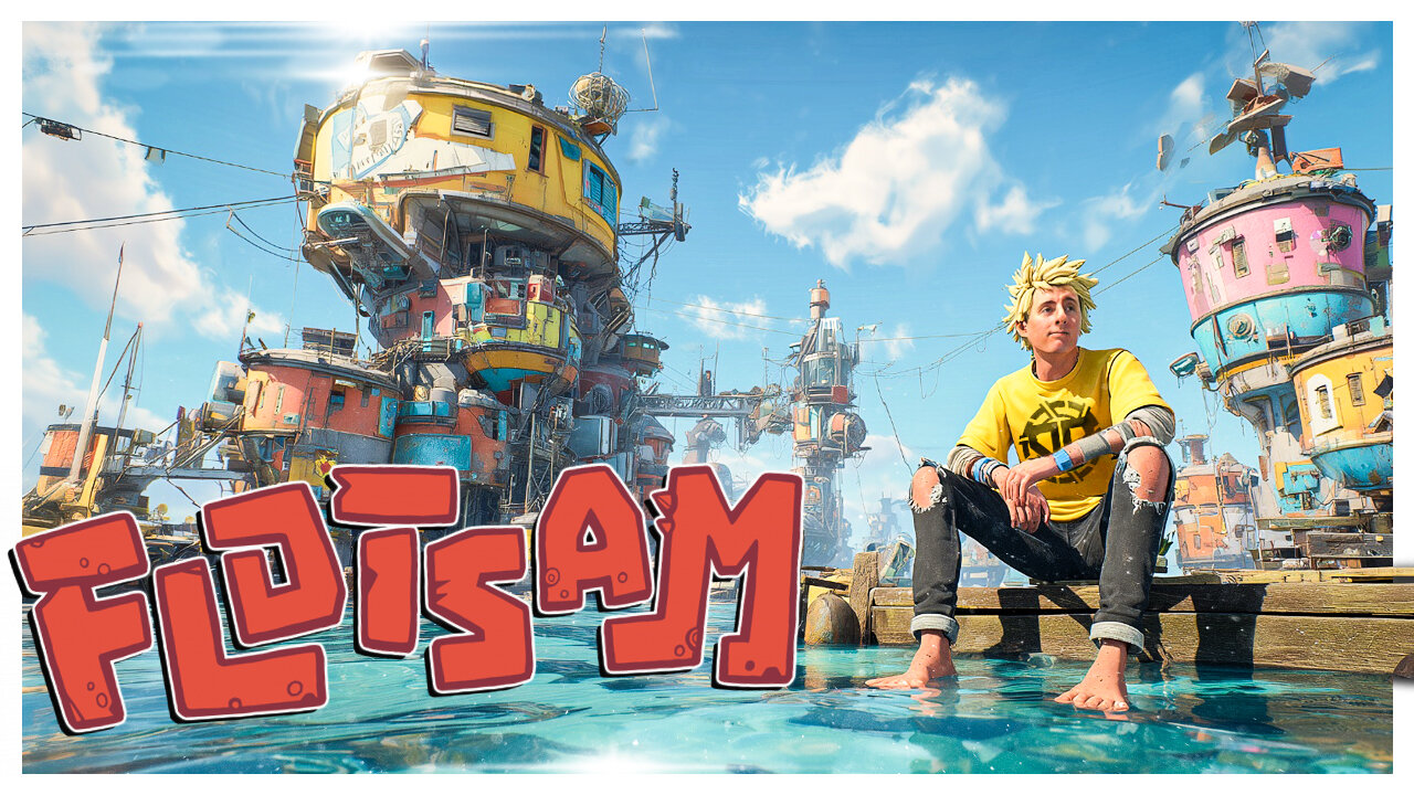 Building a FLOURISHING City From Floating Scrap! // Flotsam