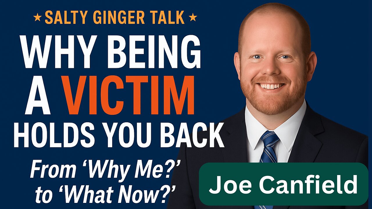 Why being a victim holds you back