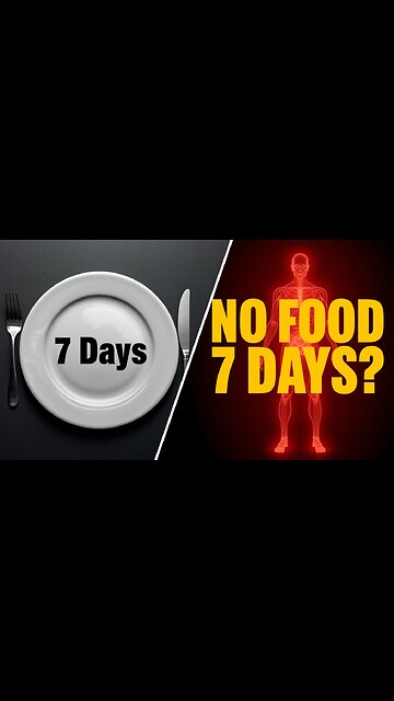 What Happens If You Don’t Eat for 7 Days 😳 (Fasting Explained)