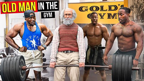Old Man Powerlifter At Gold's Gym ｜ Anatoly GYM PRANK