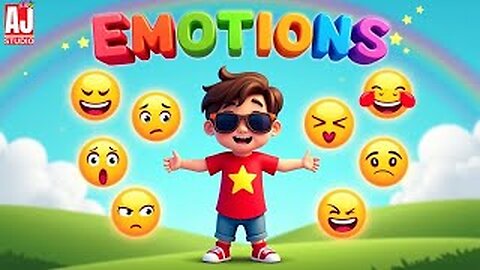 Feelings and Emotions for Kids 😊😡😢 | Learn with Fun Cartoons 😊
