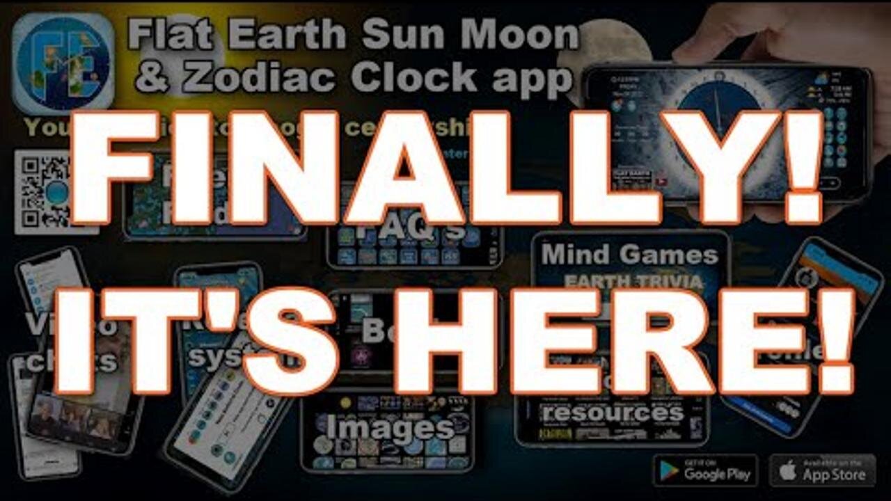 [DITRH] Some new features on the Flat Earth Clock app! [Oct 22, 2023]