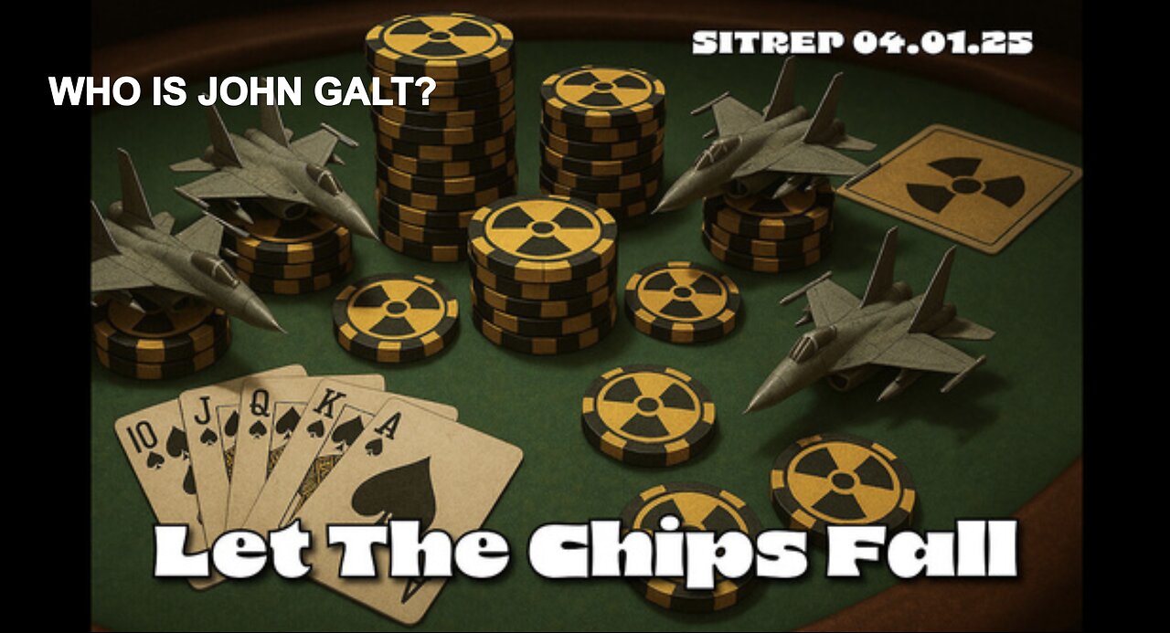 MONKEY WERX-Let The Chips Fall - An In-Depth Look at Iran: SITREP. SGANON, WHO IS JOHN GALT?