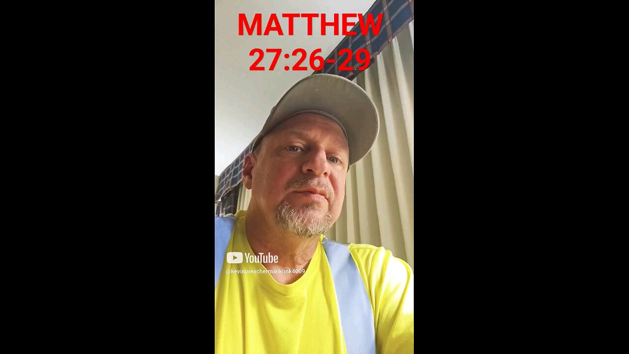 #MATTHEW27:26-29 #MOCKERY OF A KING !