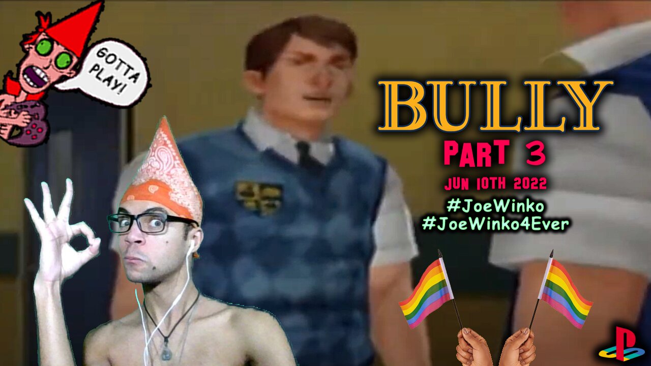 Bully (Part 3) - Rockstar Games - Playstation 2 Gaming Livestream (Jun 11th 2022) - Joe Winko