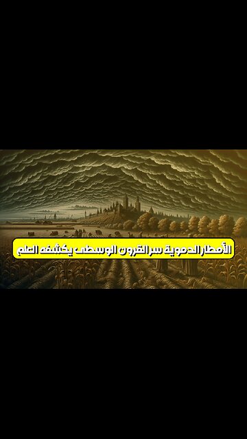 الأمطار الدموية: سر القرون الوسطى يكشفه العلم #تاريخ #غموض #حقائق