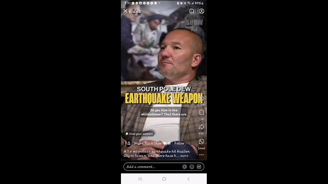 South Pole Dew Earthquake Weapon & More