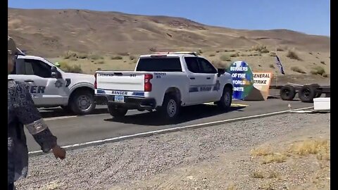 Nevada Ranger Brings an Abrupt End to "Climate Activists" Blocking a Public Highway!