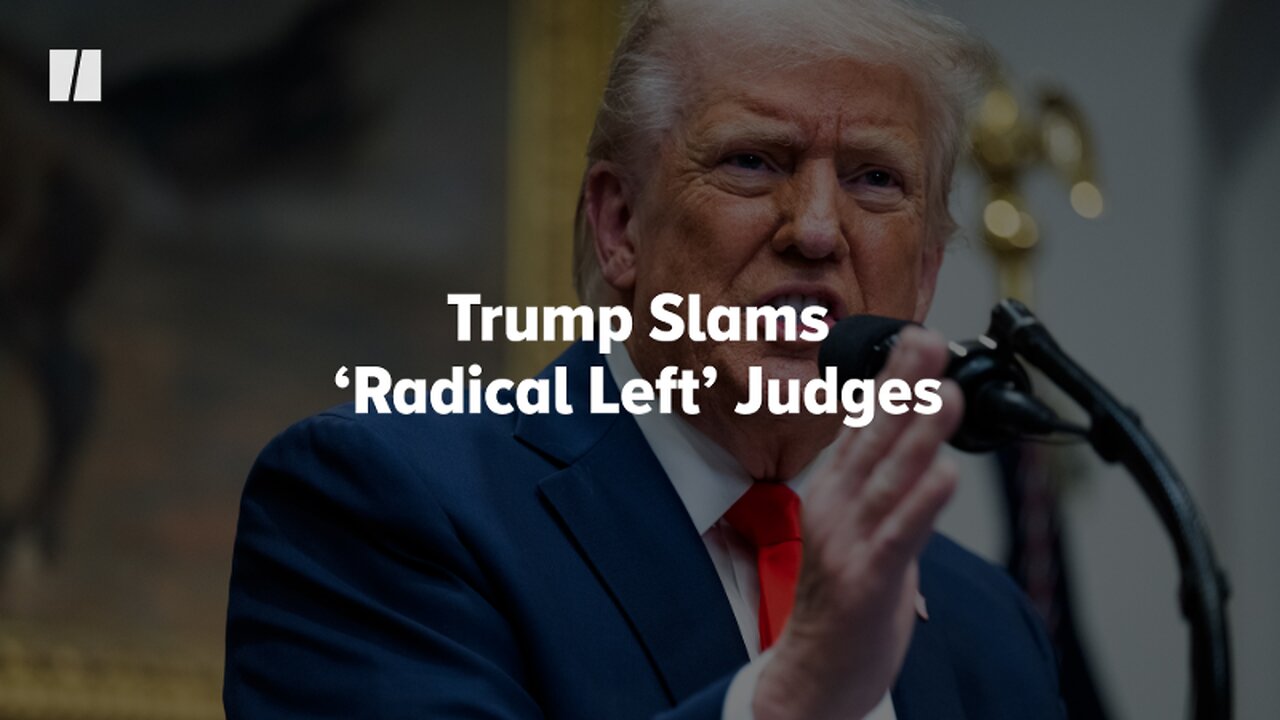 Trump Radical Left 'Always Threatening Our Judges'