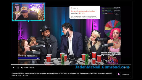 Jaden McNeil Denies Knowing if Nick Fuentes has a Foot Fetish