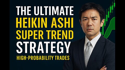 The Ultimate Heikin Ashi SuperTrend Strategy | High-Probability Trades 