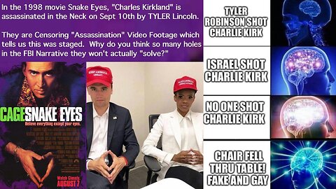 🚨🇺🇸 KIRK HOAX: Charlie Kirk Footage for Examination (2025)