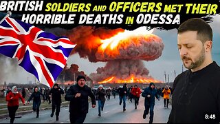 A mushroom cloud over Odessa - Russia attacked the leisure center filled with British soldiers