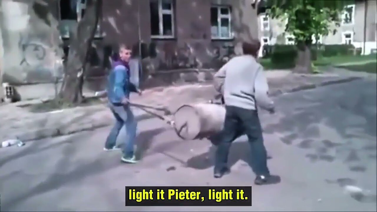 Dutch carbide shooting gone wrong: