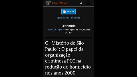 POR QUE MEU VÍDEO SOBRE O PCC SUMIU? - 2023-03-13