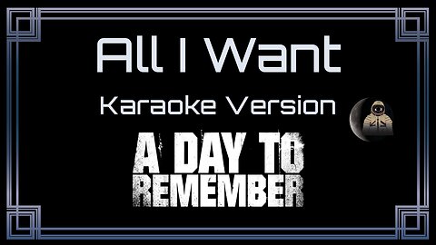 A Day To Remember - All I Want (CC)