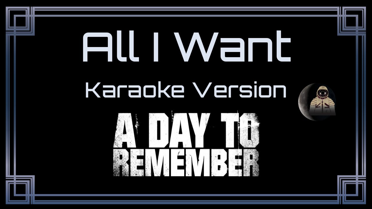 A Day To Remember - All I Want (CC)