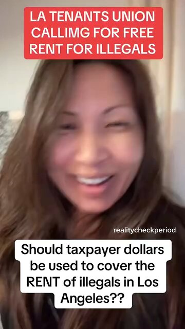 LA Proposing To Pay Illegals Rent So They Don’t Have To Go To Work & Risk Running Into ICE😡🤬🥵