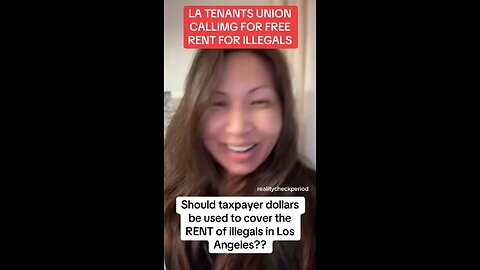 LA Proposing To Pay Illegals Rent So They Don’t Have To Go To Work & Risk Running Into ICE😡🤬🥵