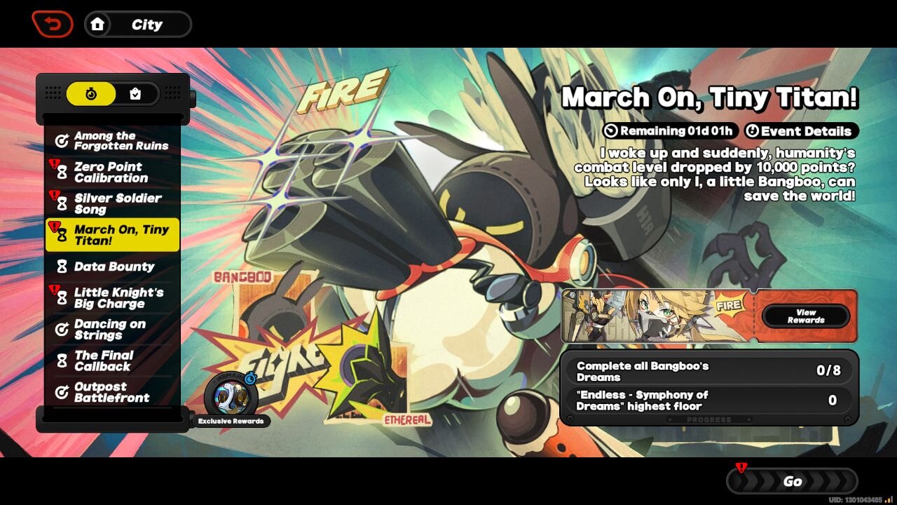 March On, Tiny Titan! Event - Zenless Zone Zero (ZZZ) - Version 1.6