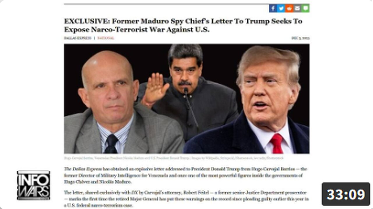BREAKING EXCLUSIVE: The Former Head Of Venezuelan Intelligence Just Flipped On Maduro & Has Handed Trump The Globalist Deep State Blueprint To Overthrow America!