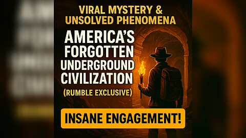America’s Forgotten Underground Civilization(Rumble Exclusive)