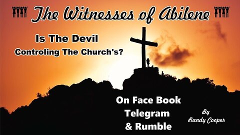 Is The Devil Controlling The Church's?