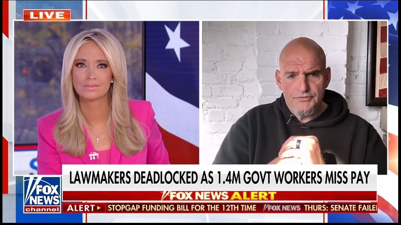 Sen Fetterman: America Is Losing Under Democrat Shutdown