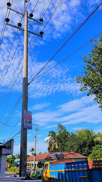 Street the Sky is beautiful