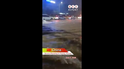 #China #Yiyang #Flooding #Hunan #Rainstorm #Climate #ExtremeWeather #Flood #climate #anomaly