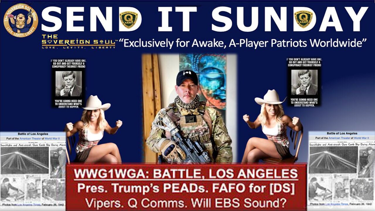 Brad Wozny BIG Intel June 9: "The Battle for Los Angeles! Pres. Trump’s FAFO for [DS] Vipers. Will EBS Sound?"