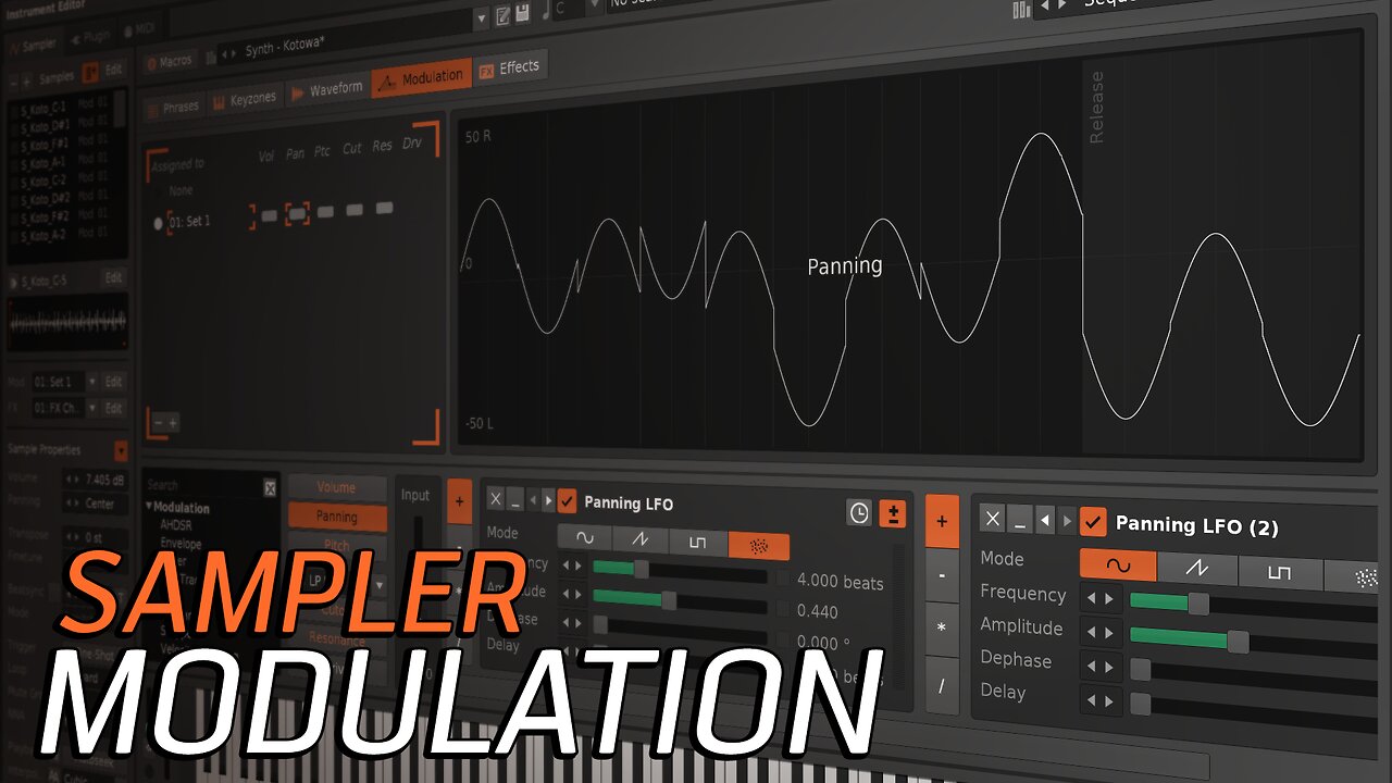 Sampler - Modulation