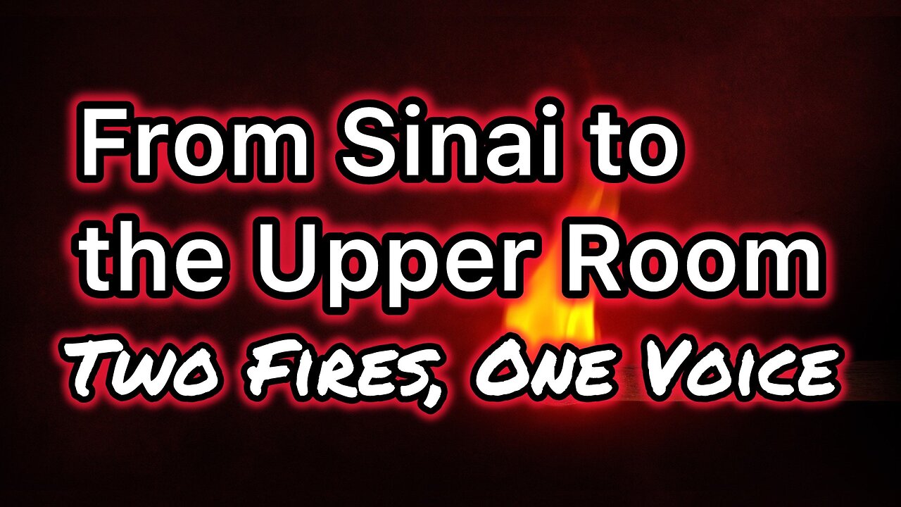 From Sinai to the Upper Room