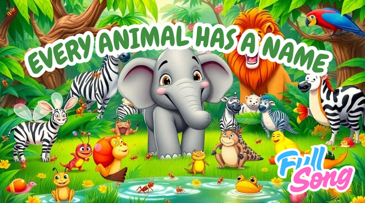 Every Animal Has a Name 🐾 | Gospel Song About God’s Amazing Creatures | Hallelujah Kids