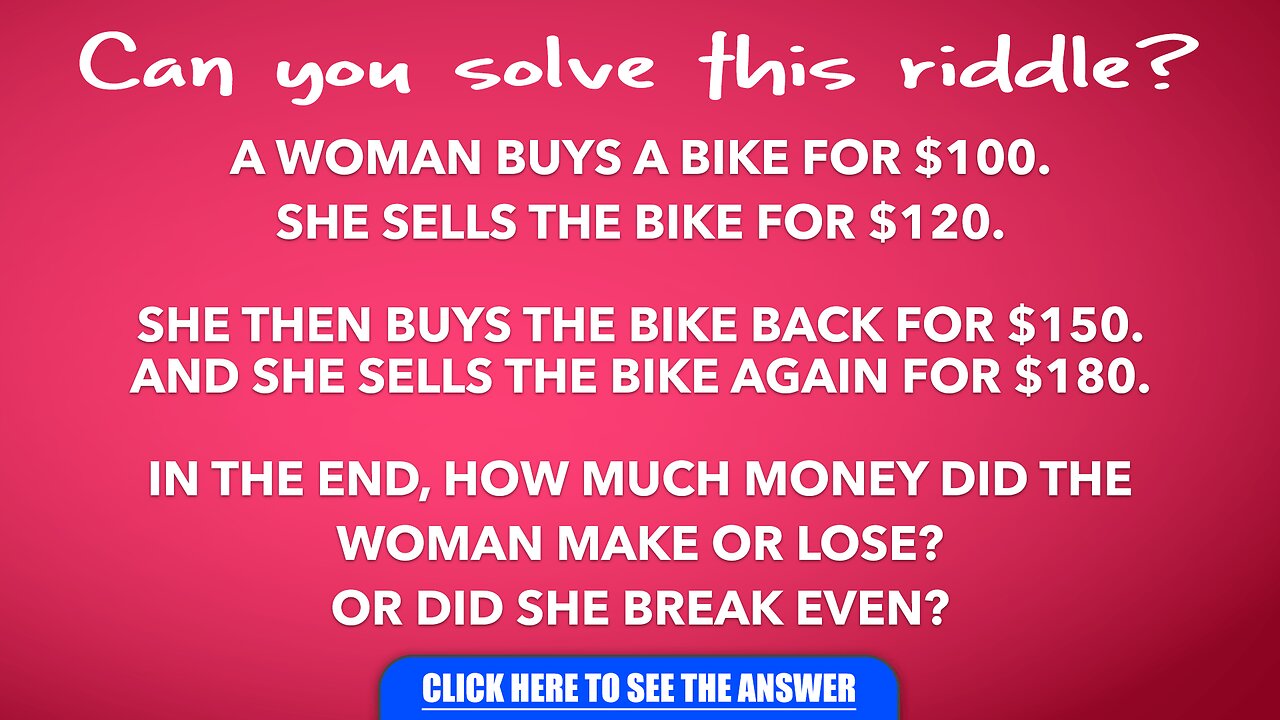 Can you solve this riddle?