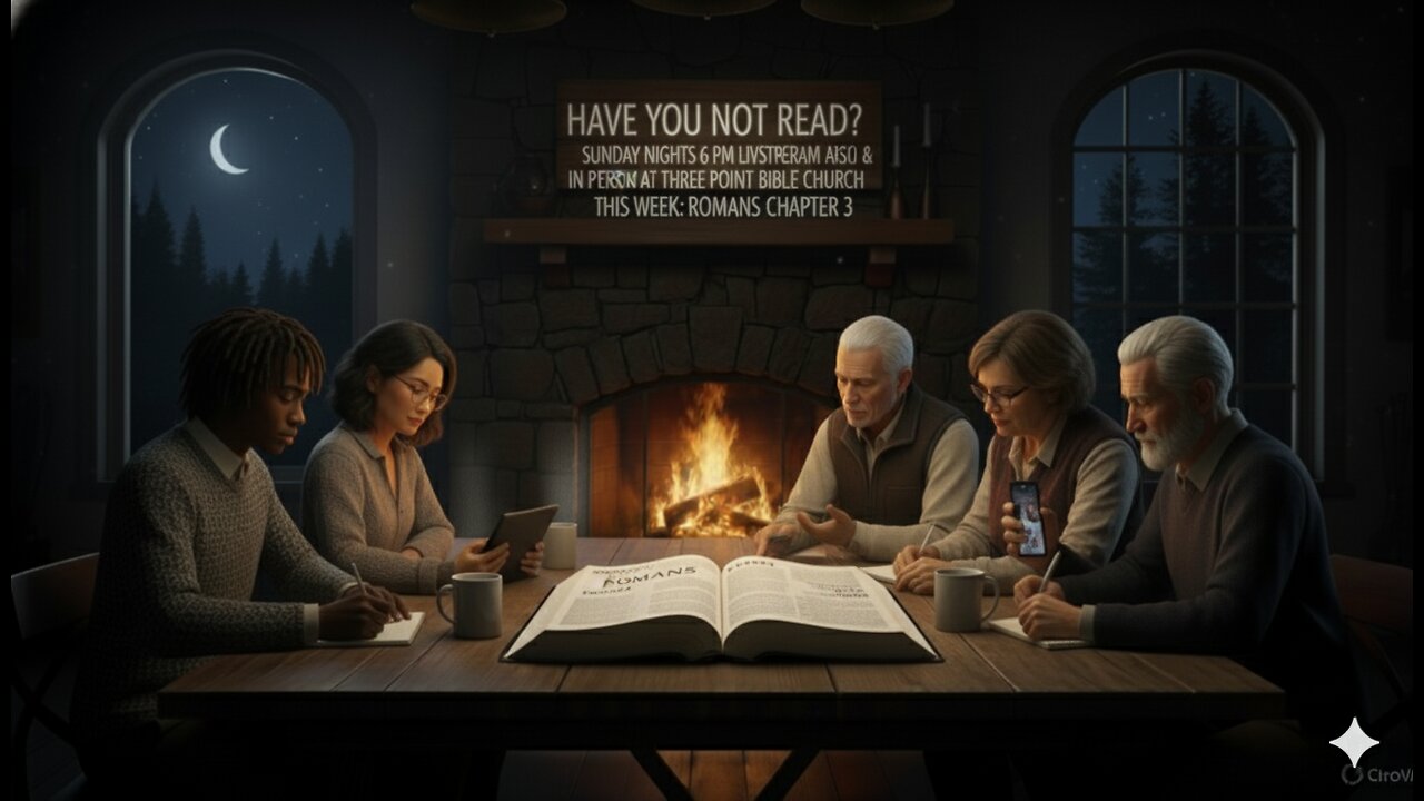 Have You Not Read? Week 40 (Romans 3)
