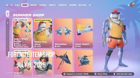 Fortnite Item Shop|July 9, 2025