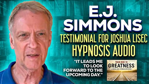 E.J. Simmons Reviews Celebrity Ghostwriter and Writing Coach Joshua Lisec "Train Ride to Greatness"