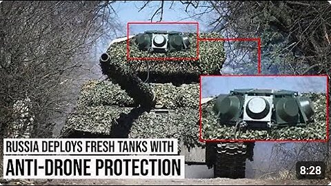 Russia deploys new tanks with brand-new anti-drone technology - a triumph of innovation