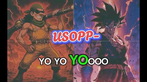 king usopp vs goku |One piece dragon ball z collaboration tribute song