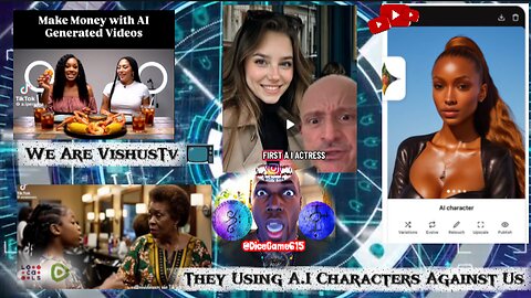 They Are Paying Real People & A.I Characters Against Us... #VishusTv 📺