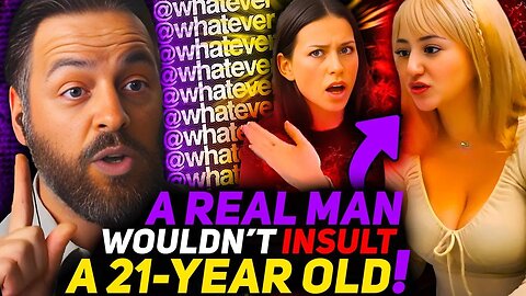OF Feminist INSULTS Andrew During HEATED DEBATE But Plays the Victim at His SAVAGE Comeback