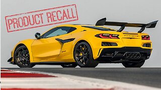 Chevy Corvette Zo6 and ZR1 get recalled may burst into flames