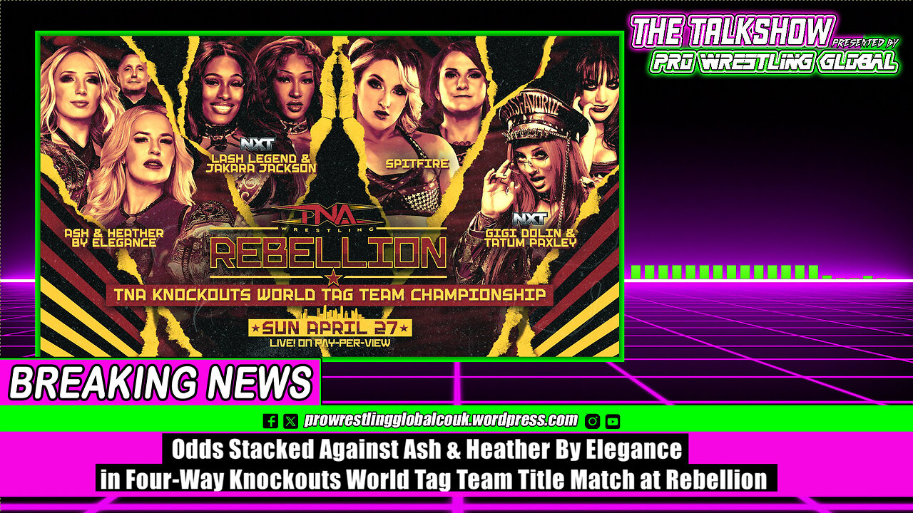 Odds Stacked Against Ash & Heather By Elegance in Four-Way Knockouts World Tag Team Title Match