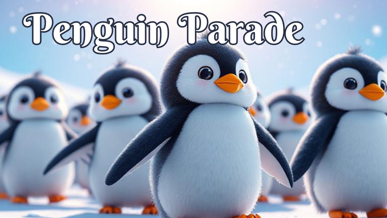 Penguin Parade 🐧❄️ | Waddle, Slide & Sing Along!