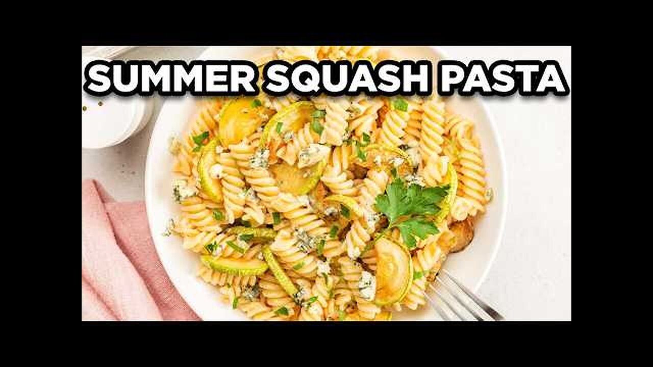 Easy Summer Squash Pasta Recipe