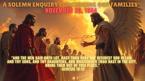 A Solemn Enquiry Concerning our Families, 1864, Spurgeon--Sermon