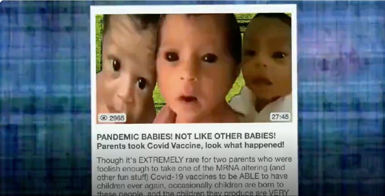 New Black Eyed Baby Compilation. More and more are being born. People dont seem to notice anything.