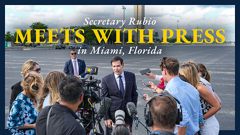 Secretary of State Marco Rubio Remarks to Press